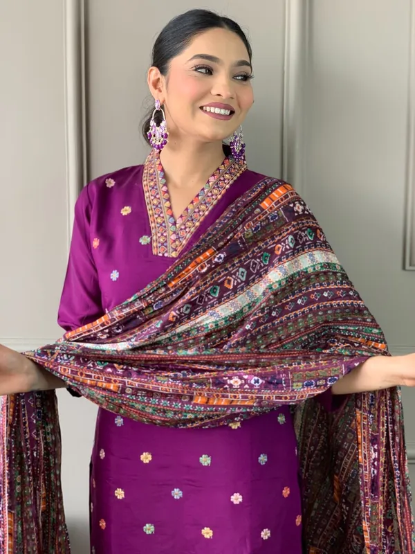 Purple_Straight_Kurta_Pant_Dupatta_Set_for_Women