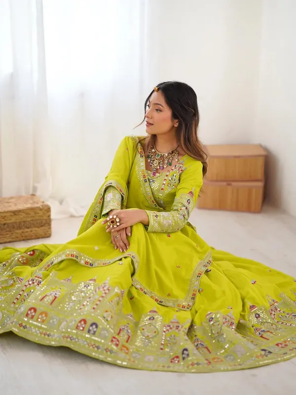 Mauve_Tasar_Silk_Embellished_Flared_Lehenga_Choli_For_Women