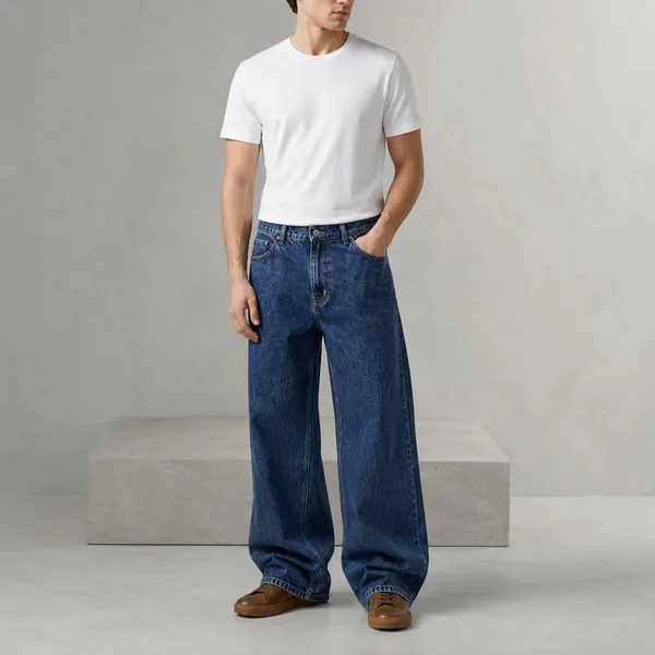 Blue_Denim_Straight_Baggy_Jeans_For_Men