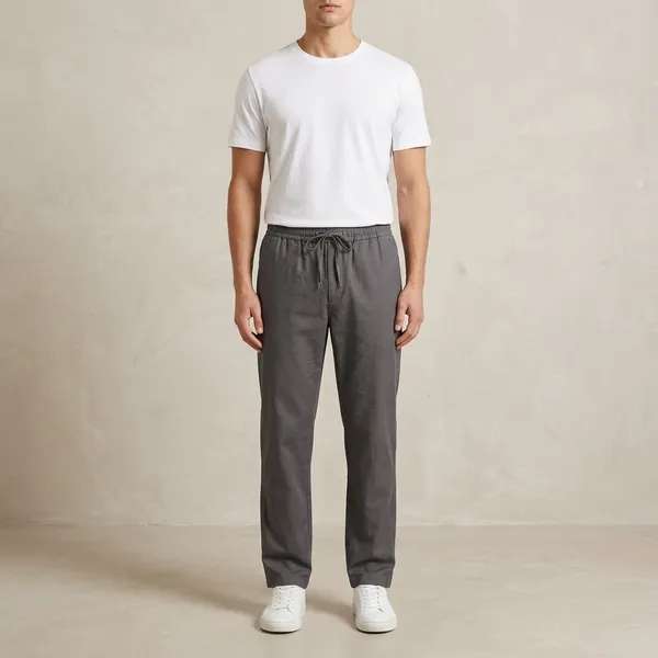 Grey_Cotton_Relaxed_Fit_Drawstring_Trousers_For_Men