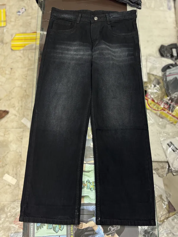 Black_Denim_Wide_Leg_Jeans_For_Men