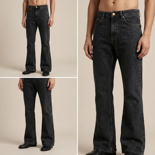 Black_Denim_Acid_Wash_Straight_Baggy_Jeans_For_Men