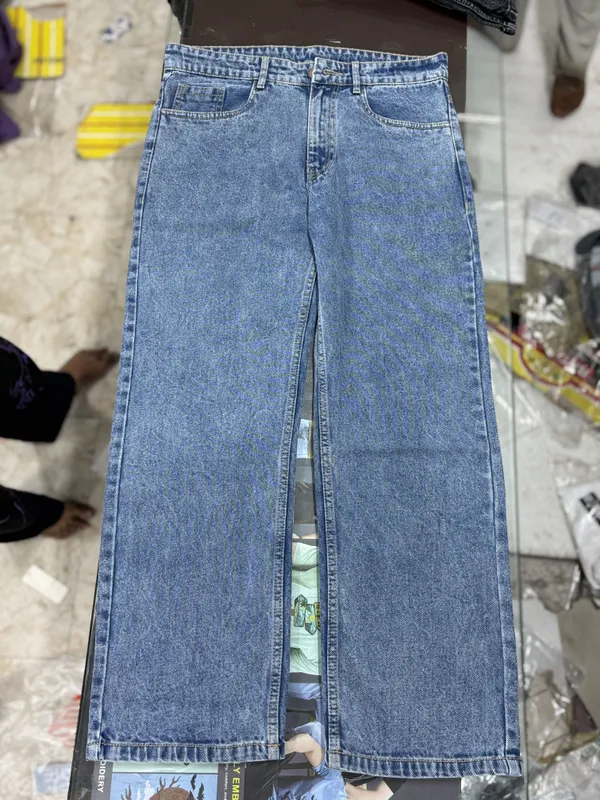 Blue_Denim_Wide_baggy_jeans_For_Men