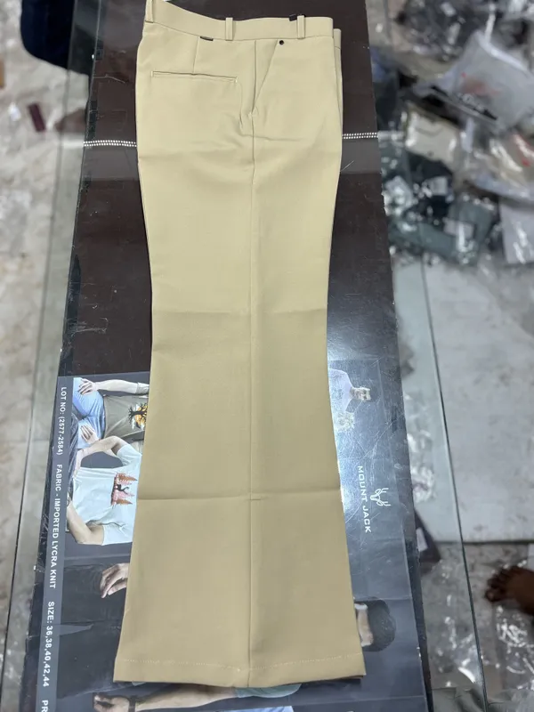 Cream_Cotton_Straight_Fit_Formal_Trousers_For_Men