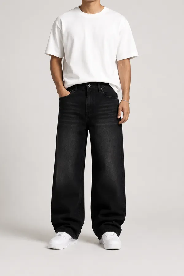 Black_Denim_Slim_Fit_Jeans_For_Men