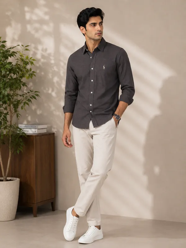 Black_Cotton_Slim_Fit_Full_Sleeve_Formal_Shirt_For_Men