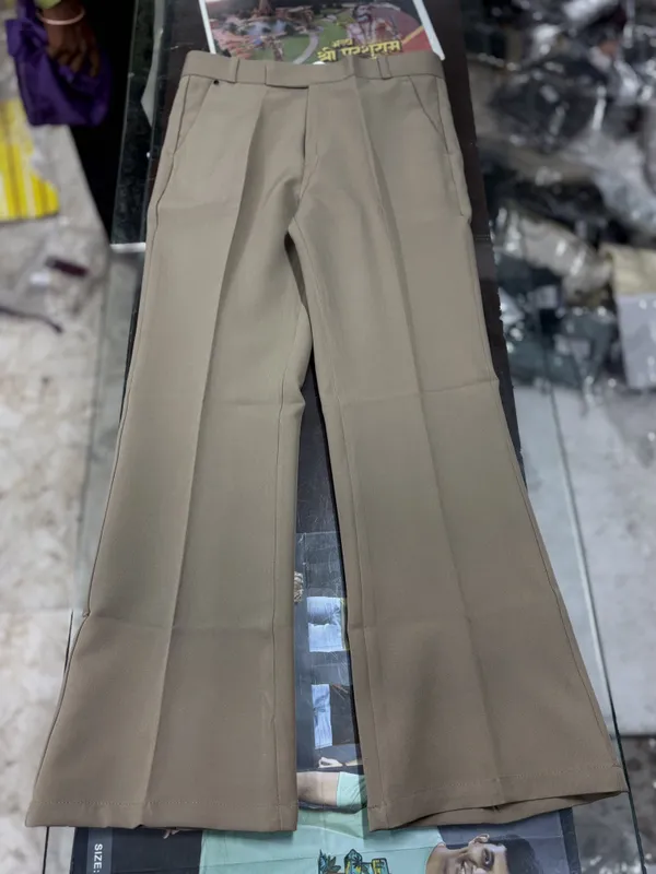 Brown_Polyester_Formal_Flared_Trousers_For_Men