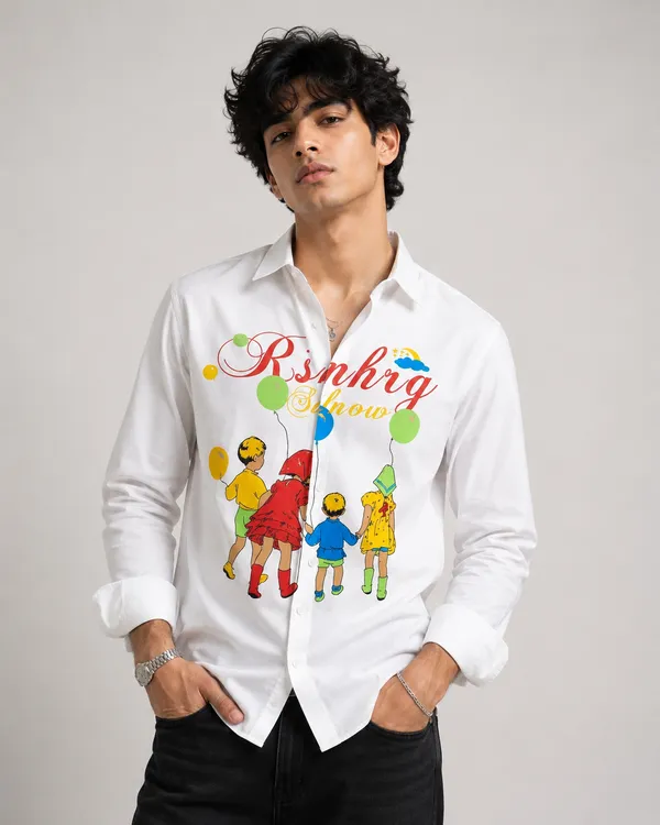 White_Cotton_Printed_Casual_Shirt_For_Men