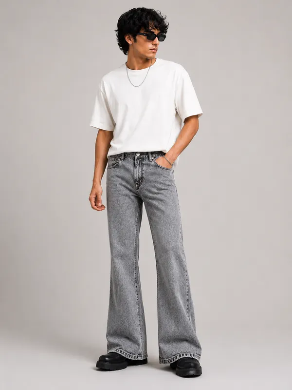 Grey_Denim_Embellished_Flared_Jeans_For_Men