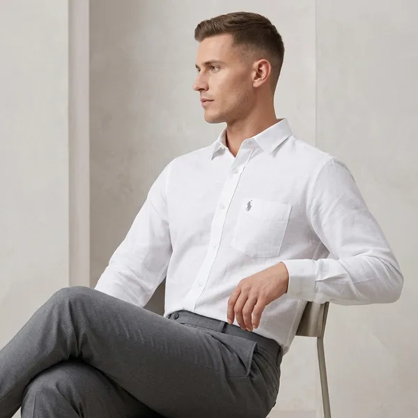 White_Cotton_Slim_Fit_Formal_Shirt_For_Men