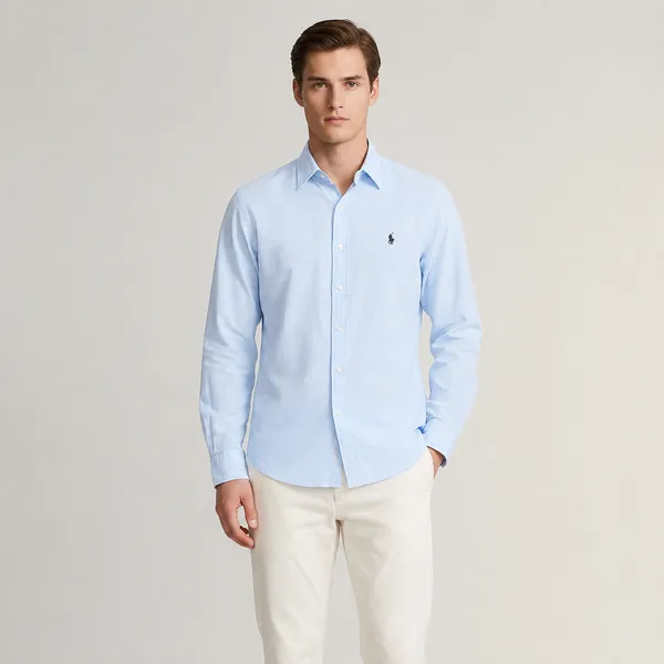 Sky_Blue_Cotton_Relaxed_Fit_Shirt_For_Men