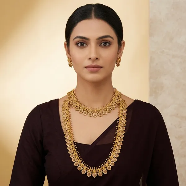 Golden_Alloy_Antique_Temple_Coin_Necklace_Set_For_Women