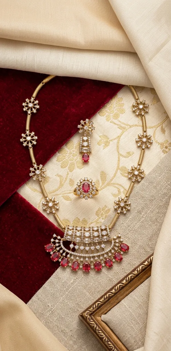 Red_And_Golden_Alloy_Gold_Plated_Ruby_Kundan_Necklace_Set_For_Women