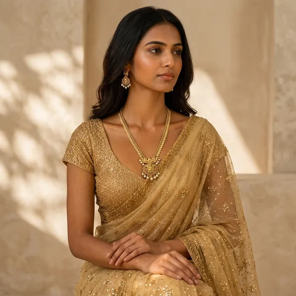 Golden_White_Alloy_Temple_Pearl_Necklace_Set_For_Women