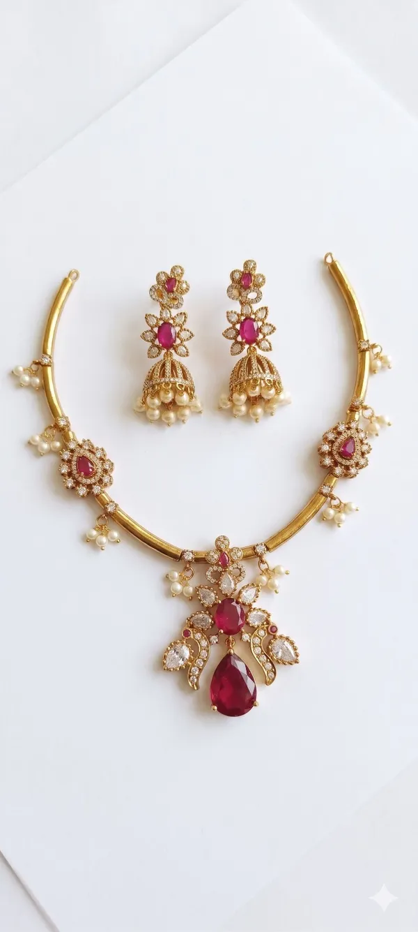 Red_&_Golden_Kundan_Necklace_Set_for_Women