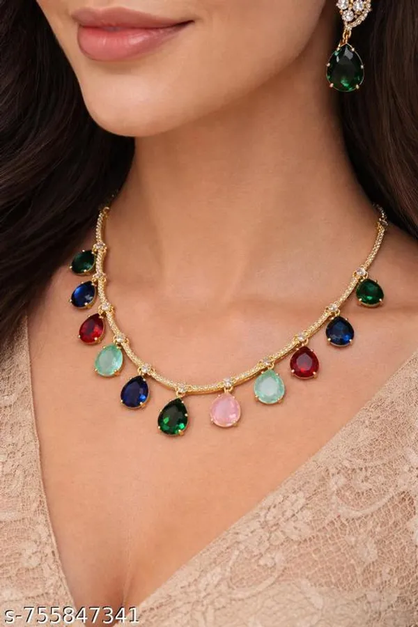 Multicolor_Alloy_American_Diamond_Stone_Necklace_Set_For_Women