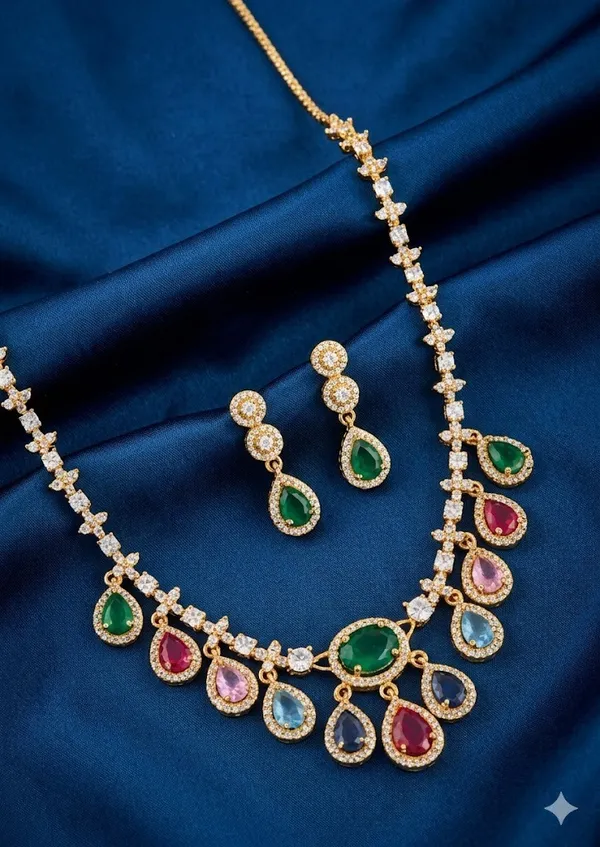 Multicolor_Stone_Diamond_Style_Necklace_Set_for_Women