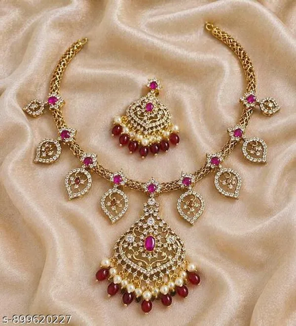 Red_And_Golden_Alloy_Ruby_Stone_Necklace_Set_For_Women