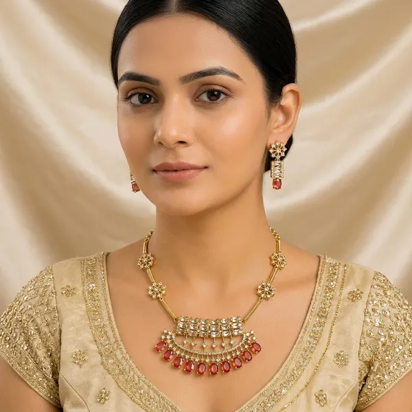Red_And_Golden_Alloy_Gold_Plated_Ruby_Kundan_Necklace_Set_For_Women