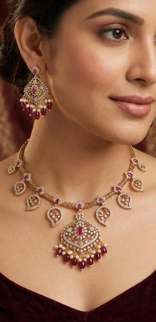Red_And_Golden_Alloy_Ruby_Stone_Necklace_Set_For_Women