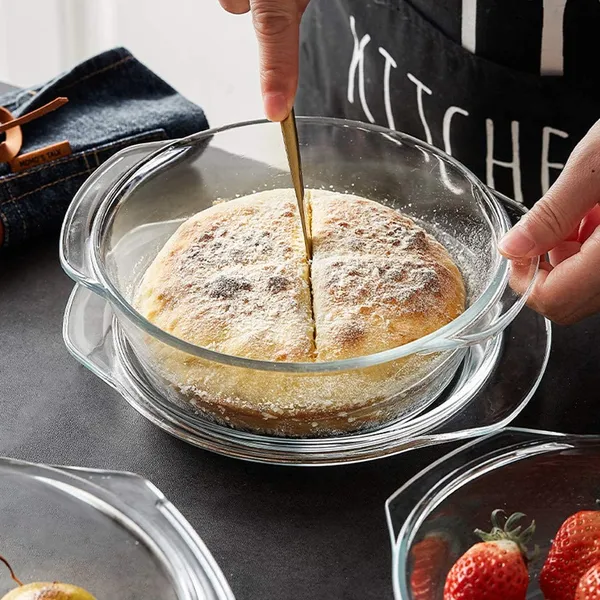 1000_ML_Glass_Casserole_with_Lid_|_Heat_Resistant_Borosilicate_Serving_Dish_|_Pack_of_1