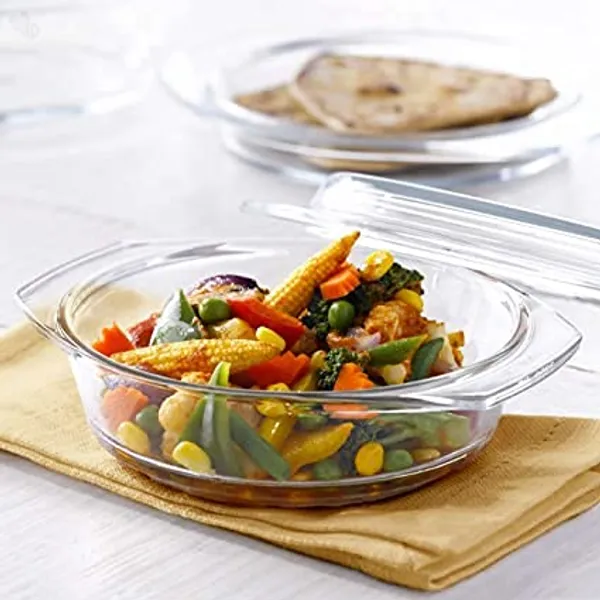 1000_ML_Glass_Casserole_with_Lid_|_Heat_Resistant_Borosilicate_Serving_Dish_|_Pack_of_1