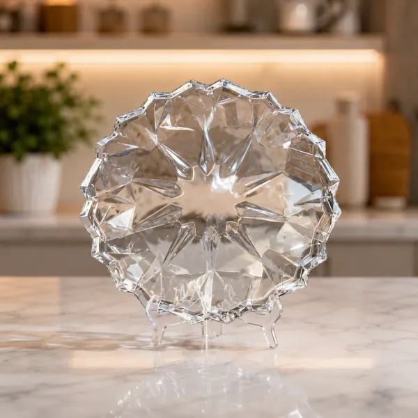 13_Inch_Premium_Glass_Fruit_Plate_|_Crystal_Cut_Decorative_Serving_Dish_for_Fruits_&_Snacks_|_Pack_of_1