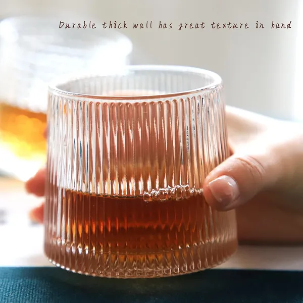 Set_of_6)_160ML_Ribbed_Dancing_Whisky_Glass_|_Crystal_Clear_Drinking_Glasses_(