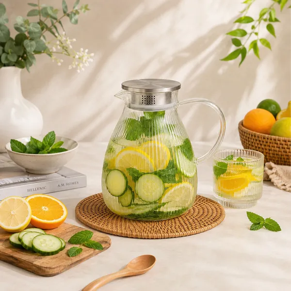 2000ml_Ribbed_Glass_Jug_with_Lid,_Water_&_Juice_Serving_Pitcher_for_Dining_Table_(Pack_of_1)