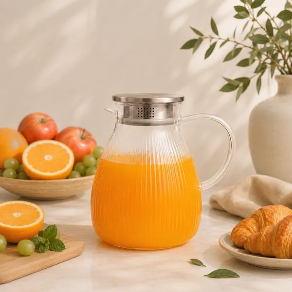 2000ml_Ribbed_Glass_Jug_with_Lid,_Water_&_Juice_Serving_Pitcher_for_Dining_Table_(Pack_of_1)