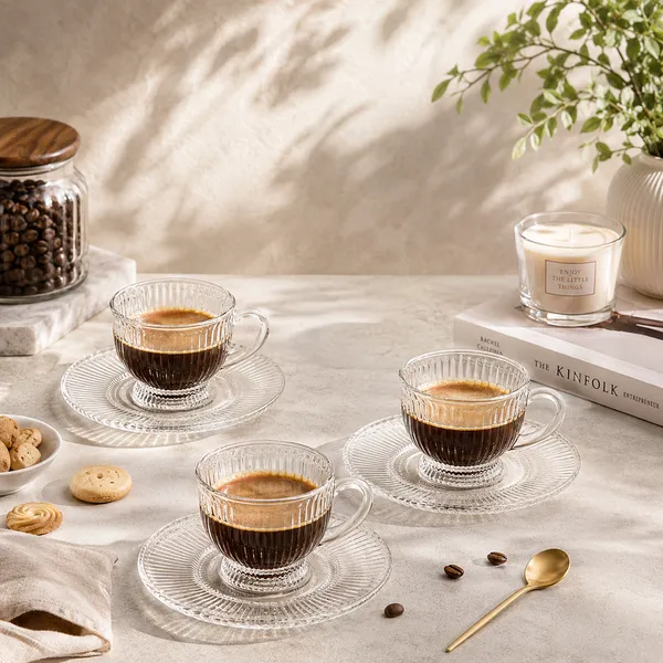 Set_of_6_200ml_Transparent_Glass_Cup_&_Saucer_|_Tea_&_Coffee_Serving_Set