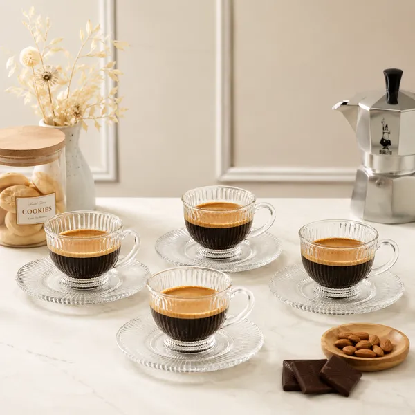 Set_of_6_200ml_Transparent_Glass_Cup_&_Saucer_|_Tea_&_Coffee_Serving_Set