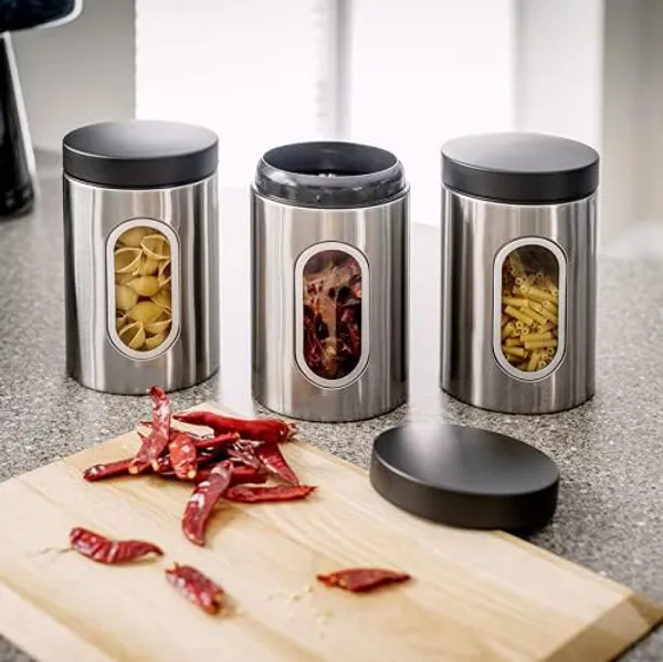Set_of_3_680ML_Stainless_Steel_Storage_Jar_for_Dry_Fruits,_Spices_&_Snacks