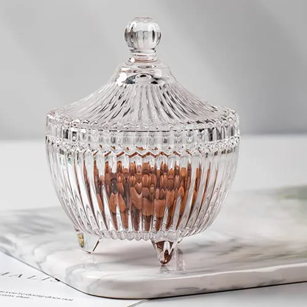 250ML_Ribbed_Glass_Candy_Jar_with_Lid_|_Decorative_Storage_Jar_for_Candy,_Cookies_&_Dry_Fruits_|_Pack_of_1