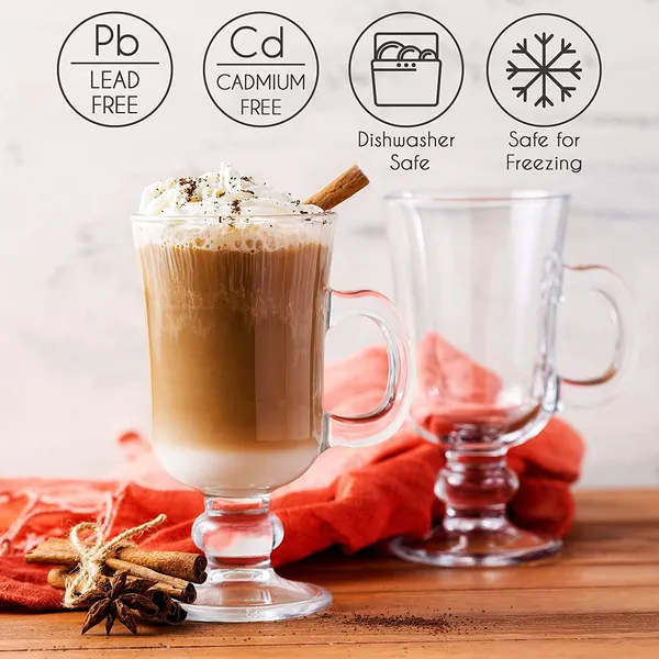 Set_of_2_230ML_Transparent__Glass_Drinkware_Coffee_Mug