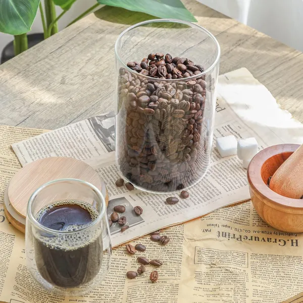 270ML_Glass_Candy_Jar_with_Bamboo_Lid_|_Airtight_Storage_Container_|_Pack_of_1