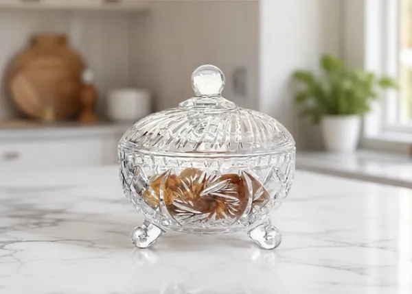 280ML_Glass_Candy_Jar_with_Lid_|_Crystal_Cut_Storage_Jar_for_Candy_Pack_of_1