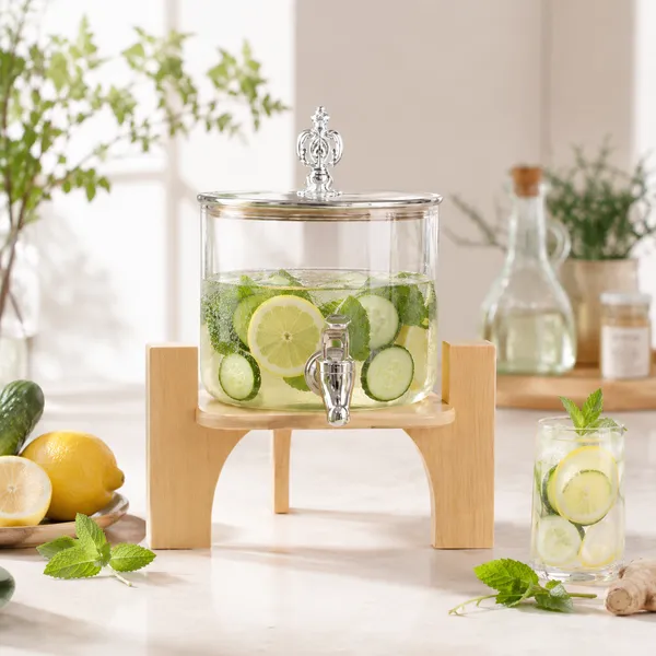 2.6L_Drink_Dispenser_with_Tap_|_Reusable_Water_&_Juice_Storage_Container_|_Pack_of_1