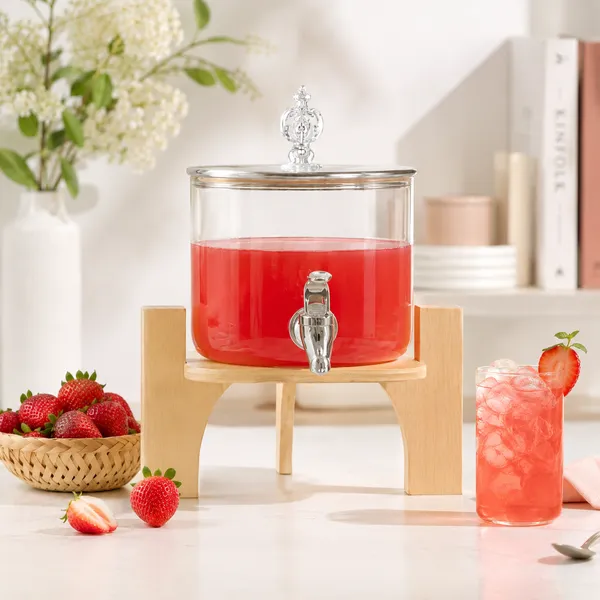 2.6L_Drink_Dispenser_with_Tap_|_Reusable_Water_&_Juice_Storage_Container_|_Pack_of_1