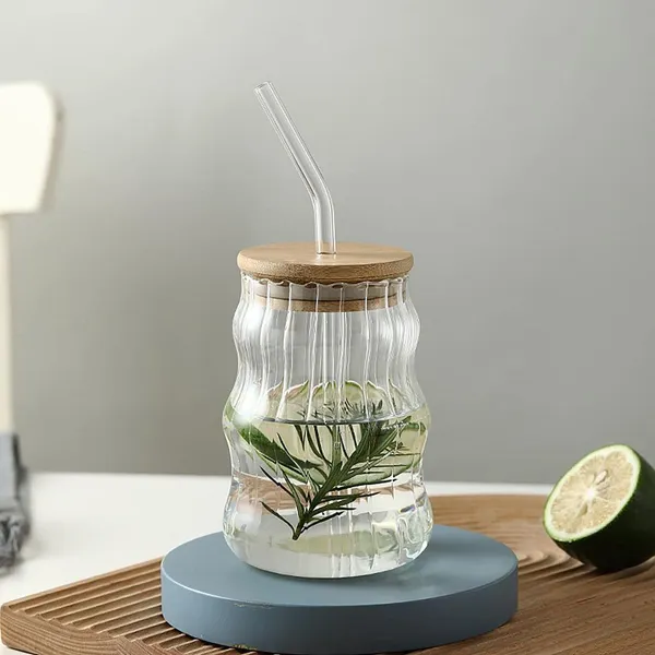 Set_of_1_Transparent__Glass_Drinkware_Mason_Jar_Mug
