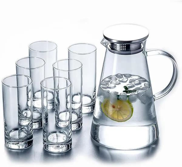 Transparent__Glass_Drinkware_Jug_&_Glass_Set