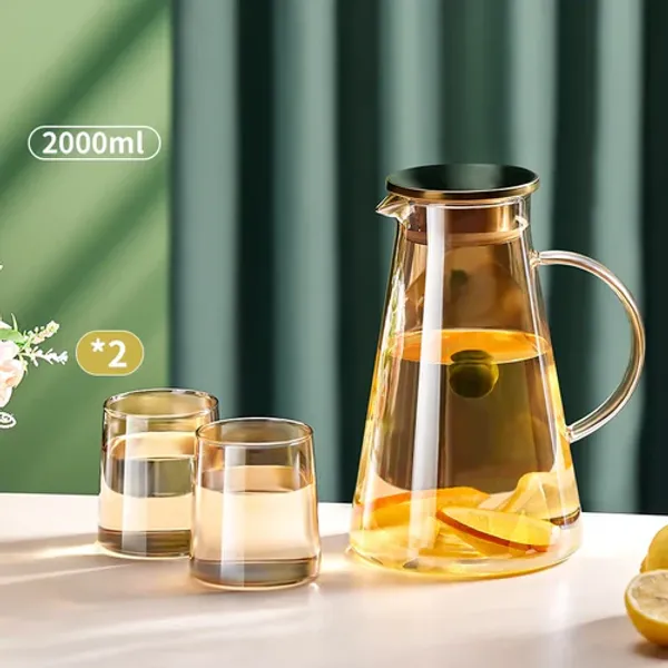 Yellow_Glass_Jugs_&_Pitchers_Glass_Pitcher_Pack_of_1