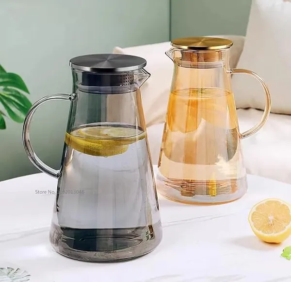 Silver_Glass_Jugs_&_Pitchers_Glass_Pitcher