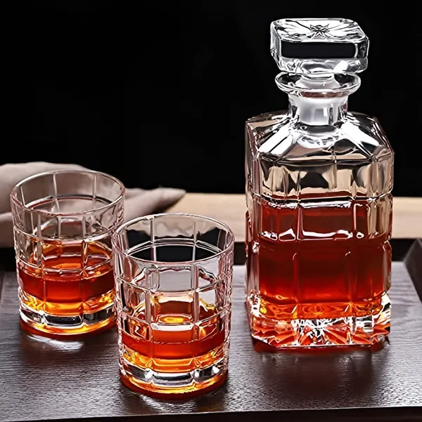 Transparent__Glass_Barware_Whiskey_Decanter_Set