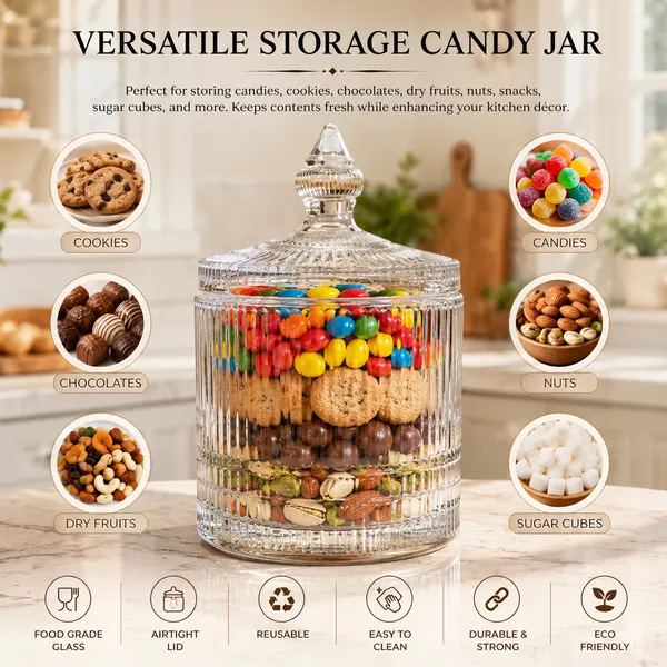 370ML_Ribbed_Glass_Candy_Jar_with_Lid_|_Crystal_Clear_Candy_&_Dry_Fruit_Storage_Jar_Pack_of_1