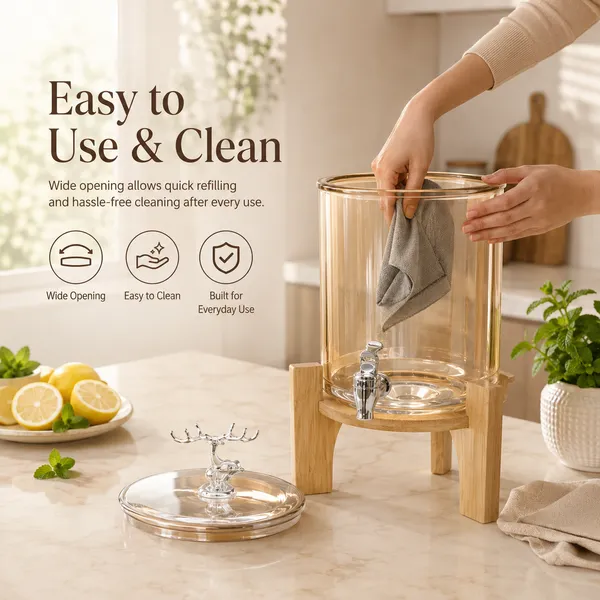 3.6L_Water_Dispenser_with_Lid_|_Detox_Drink_&_Juice_Serving_Container_|_Pack_of_1