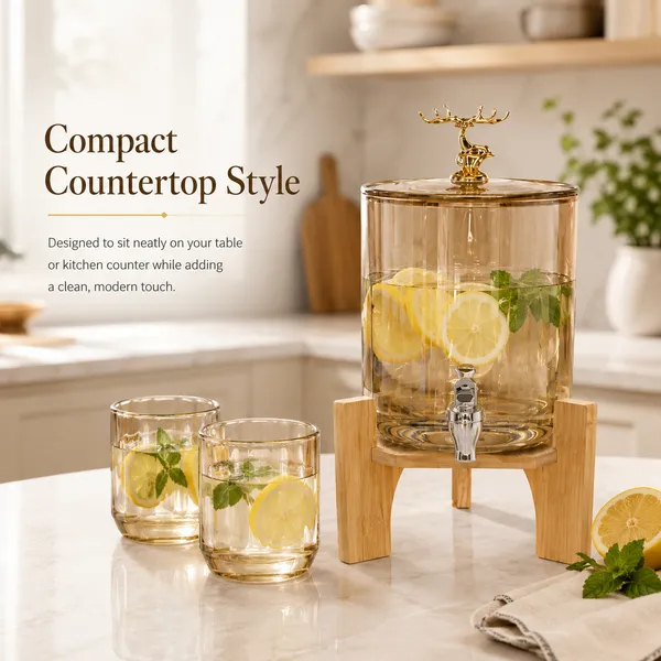 3.6L_Water_Dispenser_with_Lid_|_Detox_Drink_&_Juice_Serving_Container_|_Pack_of_1