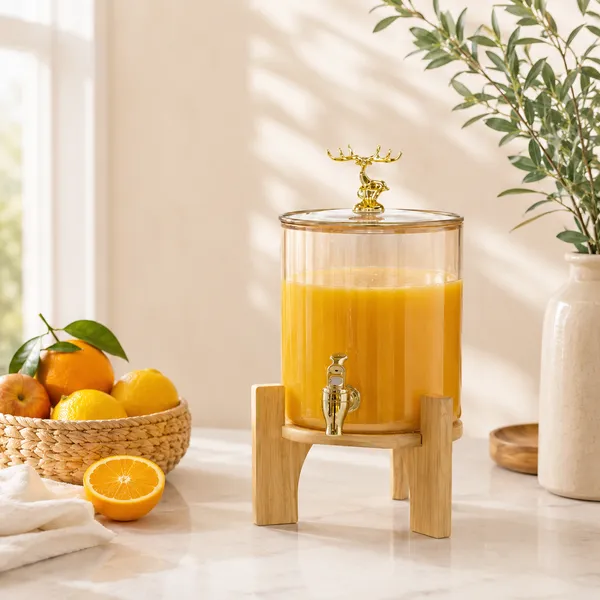 3.6L_Water_Dispenser_with_Lid_|_Detox_Drink_&_Juice_Serving_Container_|_Pack_of_1