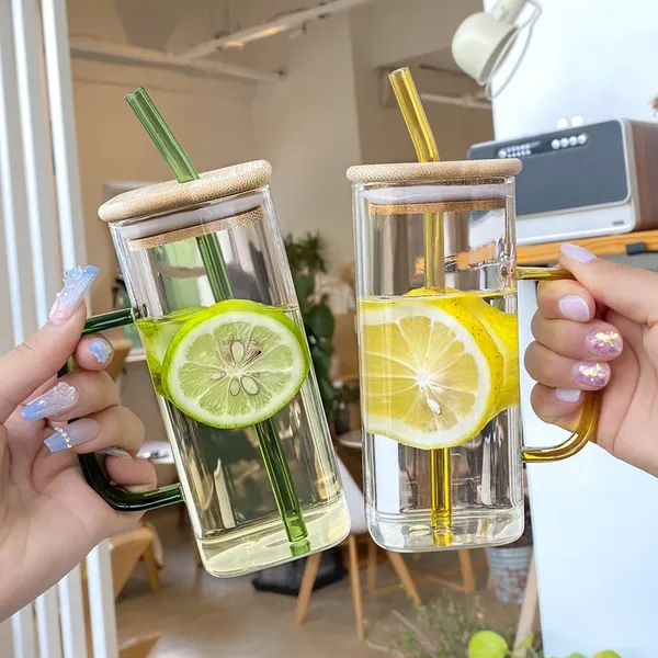 400ML_Square_Glass_Mug_with_Lid_|_Clear_Coffee_&_Tea_Mug_Pack_of_1