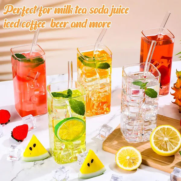 400ML_Square_Glass_Mug_with_Lid_|_Clear_Coffee_&_Tea_Mug_Pack_of_1